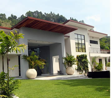 Vue de face du Spa Hôtel & Haven à Boquete, Panama